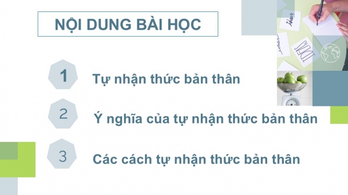 Giáo án PPT Công dân 6 chân trời Bài 6: Tự nhận thức bản thân