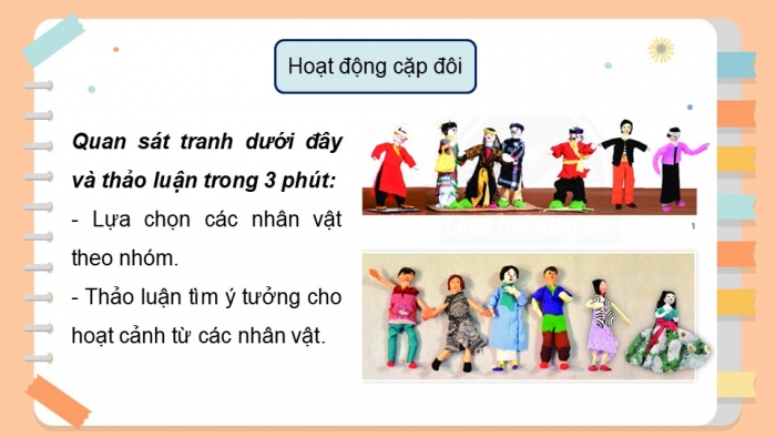 Giáo án PPT Mĩ thuật 6 chân trời Bài 3: Hoạt cảnh ngày hội