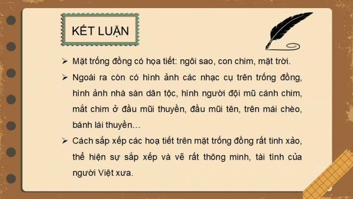 Giáo án PPT Mĩ thuật 6 chân trời Bài 2: Hoạ tiết trống đồng