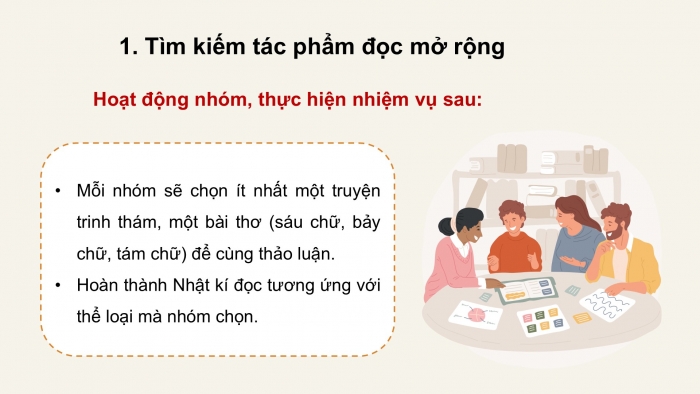 Giáo án điện tử Ngữ văn 9 kết nối Bài 7: Đọc mở rộng