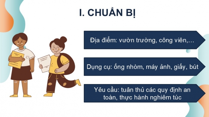 Giáo án PPT KHTN 6 kết nối Bài 37 Thực hành: Quan sát và nhận biết một số nhóm động vật ngoài thiên nhiên