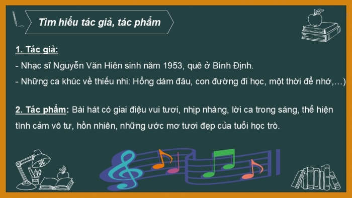 Giáo án PPT Âm nhạc 6 kết nối Tiết 1: Hát Con đường học trò, Nghe Tháng năm học trò