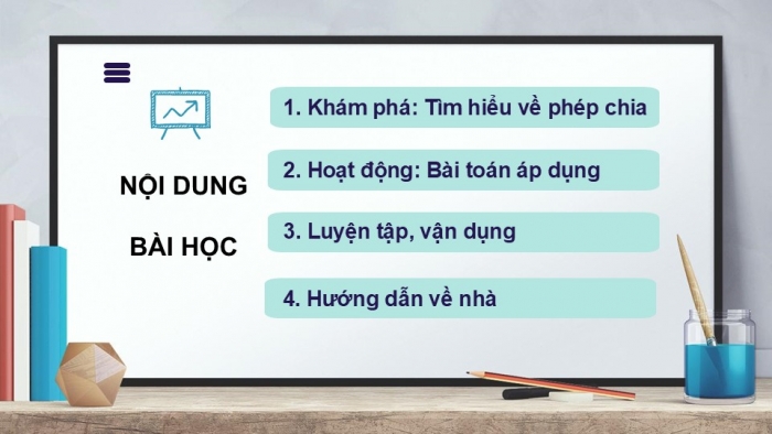 Giáo án PPT Toán 2 kết nối Bài 41: Phép chia