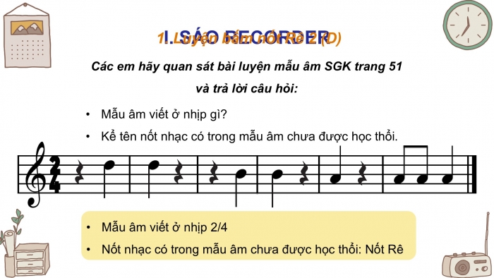 Giáo án PPT Âm nhạc 6 kết nối Tiết 25: Nhạc cụ giai điệu