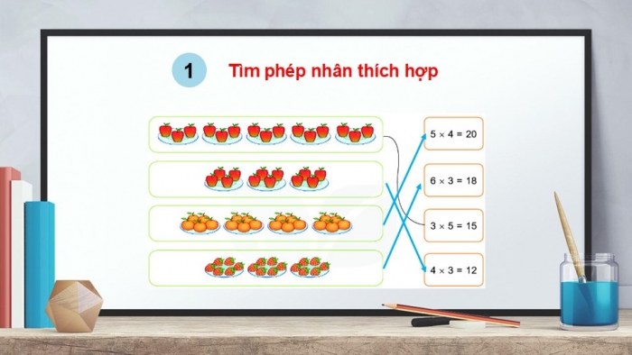 Giáo án PPT Toán 2 kết nối Bài 45: Luyện tập chung