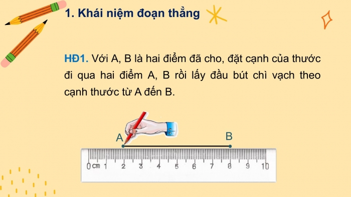 Giáo án PPT Toán 6 cánh diều Bài 3: Đoạn thẳng