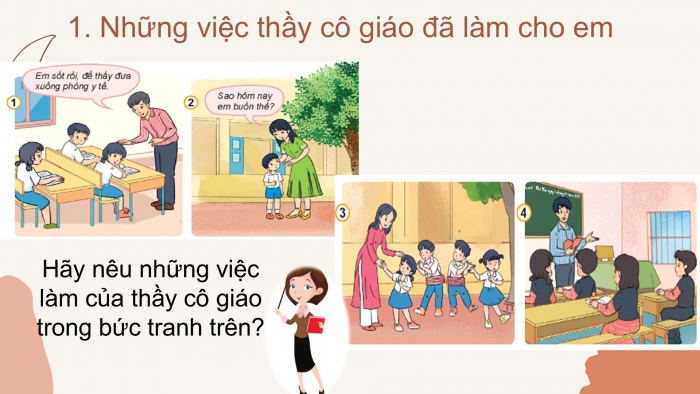 Giáo án PPT Đạo đức 2 kết nối Bài 3: Kính trọng thầy giáo, cô giáo