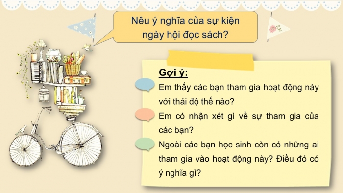 Giáo án PPT Tự nhiên và Xã hội 2 kết nối Bài 7: Ngày hội đọc sách của chúng em