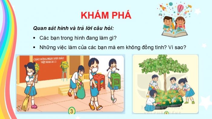 Giáo án PPT Tự nhiên và Xã hội 2 kết nối Bài 9: Giữ vệ sinh trường học