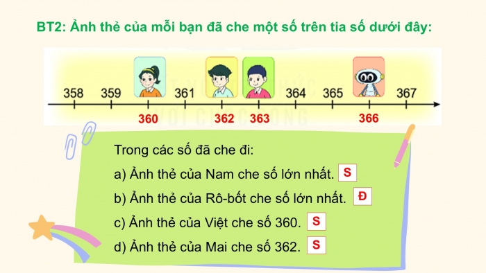 Giáo án PPT Toán 2 kết nối Bài 54: Luyện tập chung