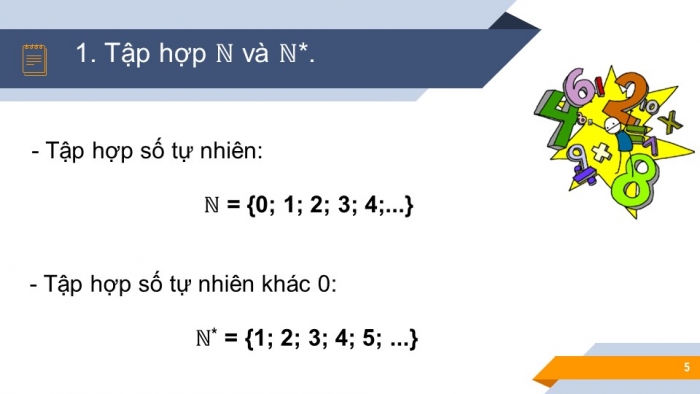 Giáo án PPT Toán 6 chân trời Bài 2: Tập hợp số tự nhiên. Ghi số tự nhiên