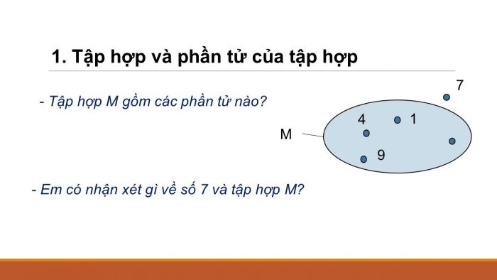 Giáo án PPT Toán 6 kết nối Bài 1: Tập hợp