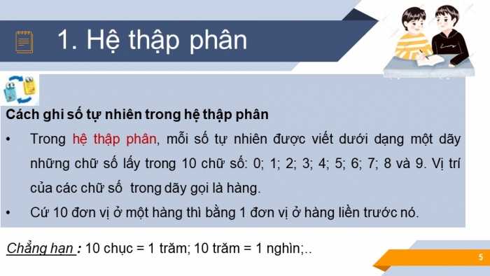 Giáo án PPT Toán 6 kết nối Bài 2: Cách ghi số tự nhiên