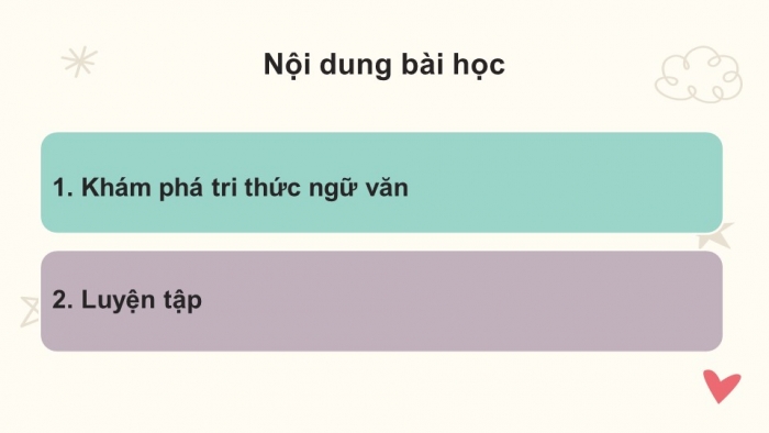 Giáo án PPT Ngữ văn 6 kết nối Bài 4: Giới thiệu bài học và Tri thức ngữ văn