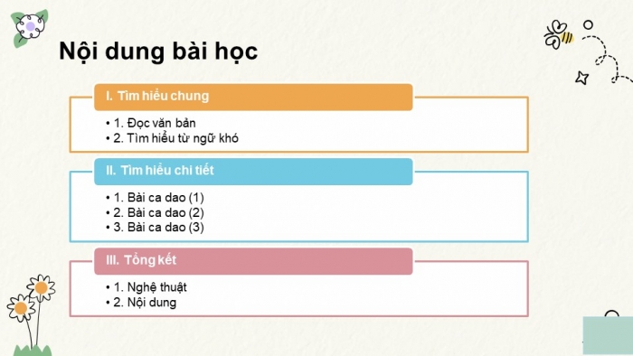 Giáo án PPT Ngữ văn 6 kết nối Bài 4: Chùm ca dao về quê hương đất nước