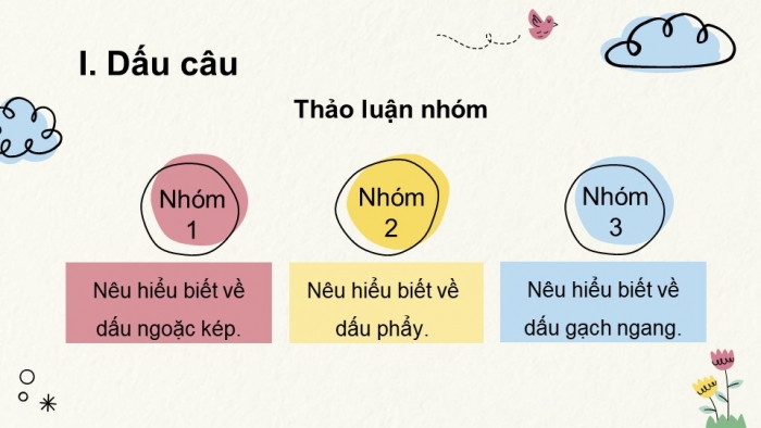 Giáo án PPT Ngữ văn 6 kết nối Bài 5: Dấu câu, Biện pháp tu từ