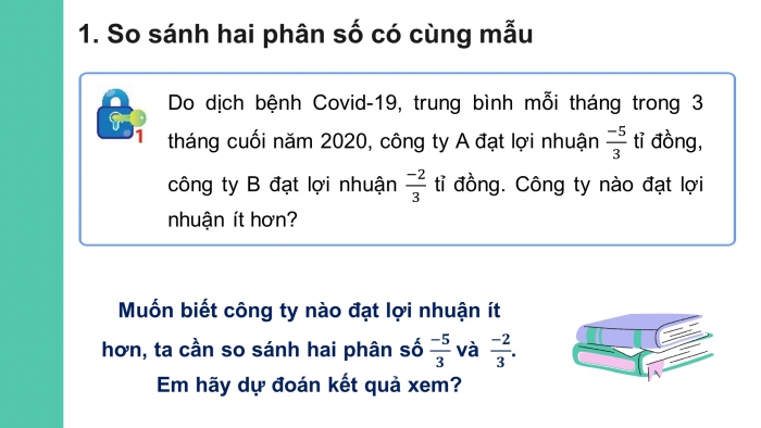 Giáo án PPT Toán 6 chân trời Bài 3: So sánh phân số