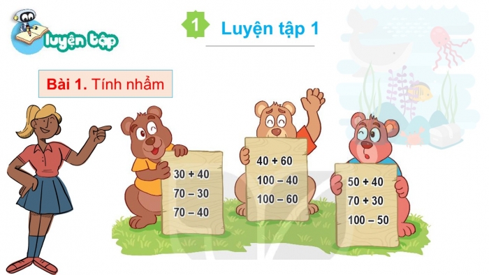 Giáo án PPT Toán 2 kết nối Bài 69: Ôn tập phép cộng, phép trừ trong phạm vi 100