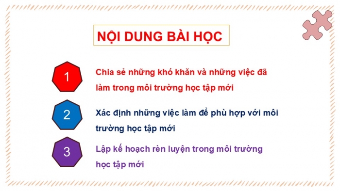 Giáo án PPT HĐTN 6 kết nối Tuần 3: Điều chỉnh bản thân cho phù hợp với môi trường học tập mới