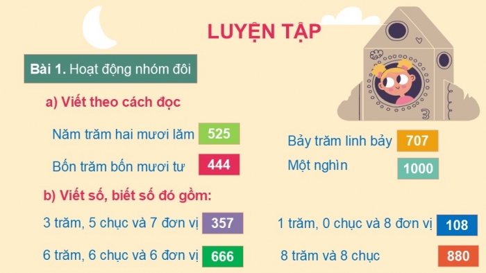 Giáo án PPT Toán 2 kết nối Bài 75: Ôn tập chung