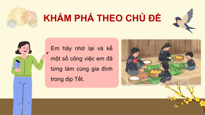 Giáo án PPT HĐTN 2 kết nối Tuần 19: Tết Nguyên đán