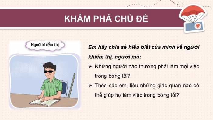 Giáo án PPT HĐTN 2 kết nối Tuần 27: Chia sẻ khó khăn với người khuyết tật