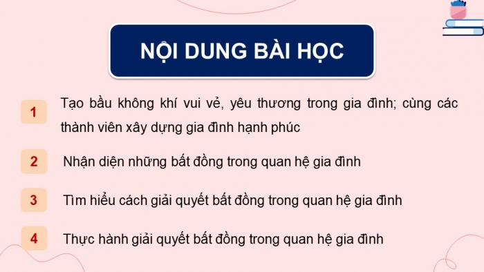 Giáo án điện tử Hoạt động trải nghiệm 9 cánh diều Chủ đề 6 - Hoạt động giáo dục 1: Xây dựng gia đình hạnh phúc