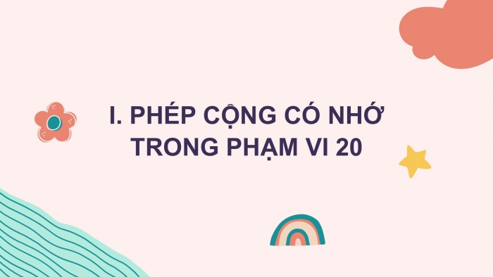 Giáo án PPT Toán 2 cánh diều bài Phép cộng (có nhớ) trong phạm vi 20