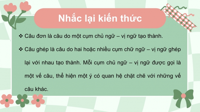 Giáo án điện tử Tiếng Việt 5 cánh diều Bài 12: Cách nối các vế câu ghép