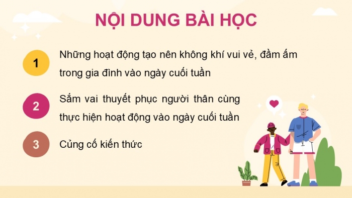 Giáo án điện tử Hoạt động trải nghiệm 5 kết nối Chủ đề Gia đình đầm ấm - Tuần 20