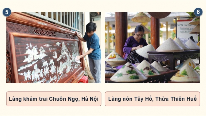 Giáo án điện tử chuyên đề Địa lí 12 kết nối CĐ 3 Phần 1: Những vấn đề chung (Phát triển làng nghề)