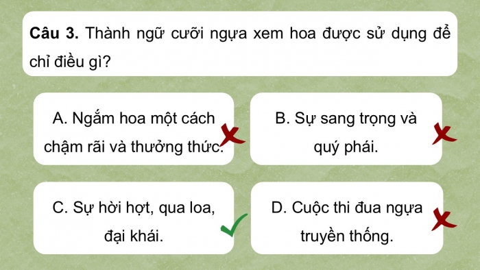 Giáo án điện tử Ngữ văn 9 kết nối Bài 9: Văn hóa hoa – cây cảnh (Trần Quốc Vượng)