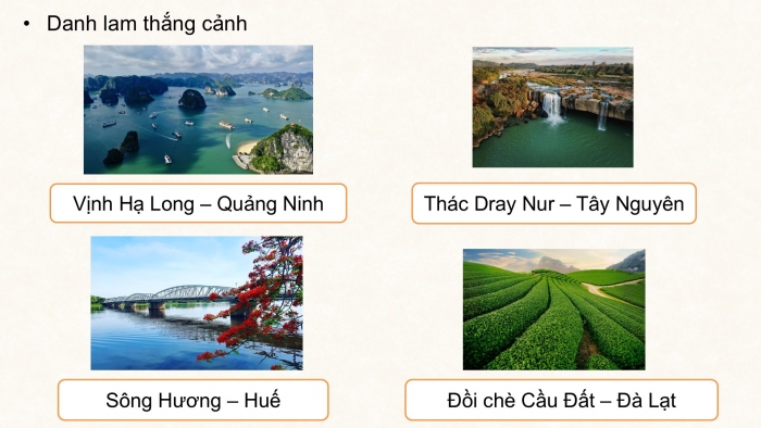 Giáo án điện tử Ngữ văn 9 kết nối Bài 9: Thuyết minh về một danh lam thắng cảnh hay một di tích lịch sử