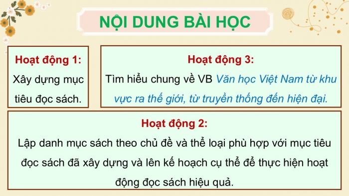 Giáo án điện tử Ngữ văn 9 kết nối Bài 10: Thách thức đầu tiên - Văn học Việt Nam từ khu vực ra thế giới, từ truyền thống đến hiện đại