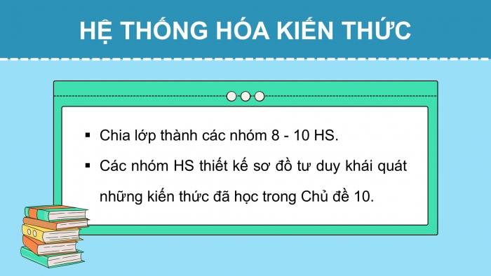 Giáo án điện tử KHTN 9 chân trời - Phân môn Hoá học Bài Ôn tập chủ đề 10