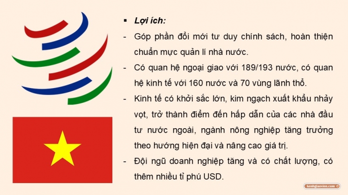 Giáo án điện tử Kinh tế pháp luật 12 kết nối Bài 16: Nguyên tắc cơ bản của Tổ chức Thương mại thế giới và hợp đồng thương mại quốc tế