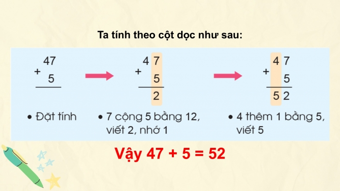 Giáo án PPT Toán 2 cánh diều bài Phép cộng (có nhớ) trong phạm vi 100 (tiếp theo)