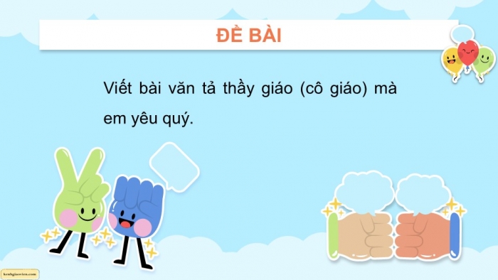 Giáo án điện tử Tiếng Việt 5 kết nối Bài 26: Luyện viết bài văn tả người