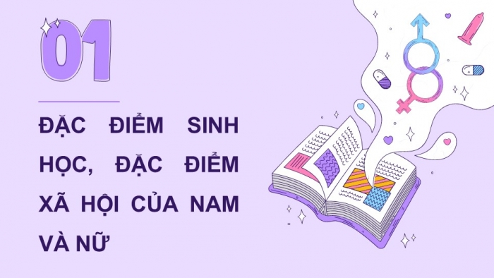 Giáo án điện tử Khoa học 5 kết nối Bài 24: Nam và nữ