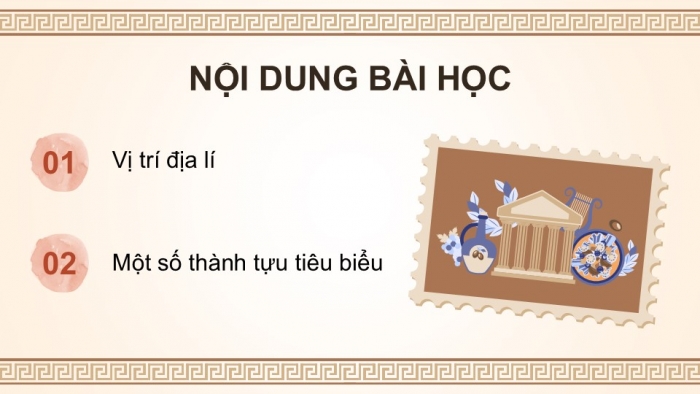 Giáo án điện tử Lịch sử và Địa lí 5 chân trời Bài 24: Văn minh Hy Lạp