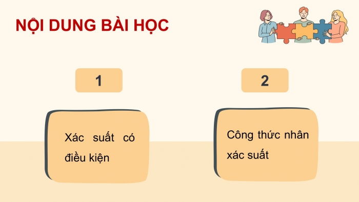 Giáo án điện tử Toán 12 kết nối Bài 18: Xác suất có điều kiện