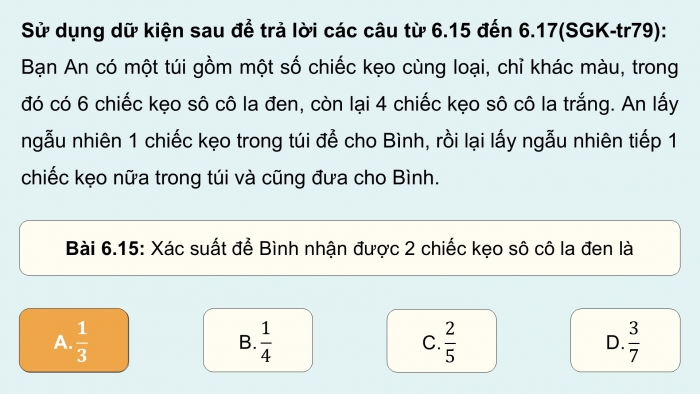 Giáo án điện tử Toán 12 kết nối Bài tập cuối chương VI