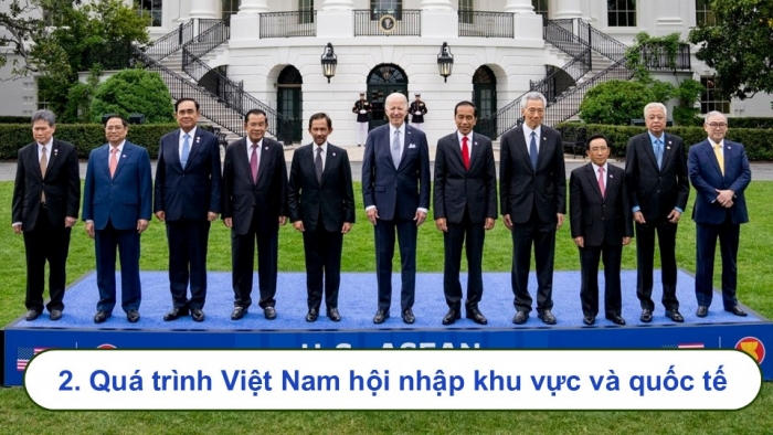 Giáo án điện tử chuyên đề Lịch sử 12 kết nối CĐ 3 Phần 2: Việt Nam hội nhập khu vực và thế giới (P2)