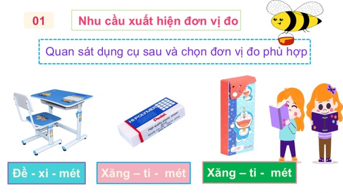 Giáo án PPT Toán 2 chân trời bài Mét