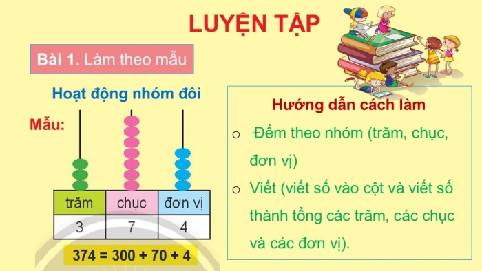 Giáo án PPT Toán 2 chân trời bài Ôn tập các số trong phạm vi 1 000