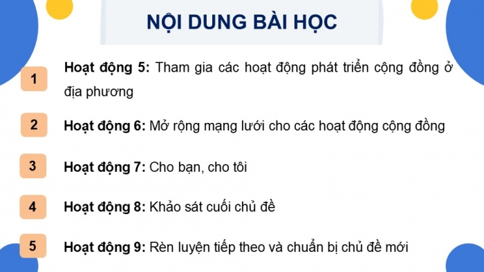 Giáo án điện tử Hoạt động trải nghiệm 9 chân trời bản 1 Chủ đề 6 Tuần 22