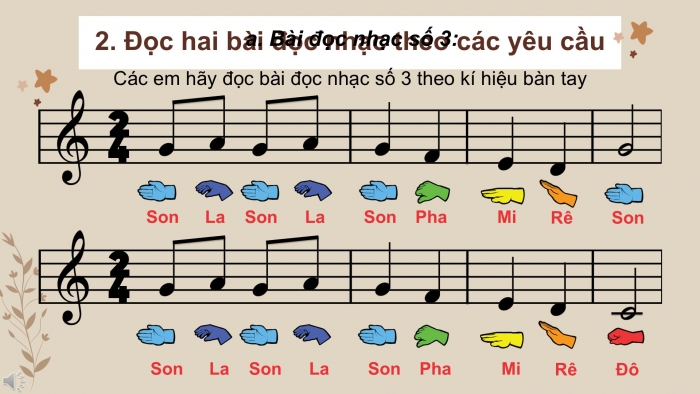 Giáo án PPT Âm nhạc 2 kết nối Tiết 34: Ôn tập cuối năm