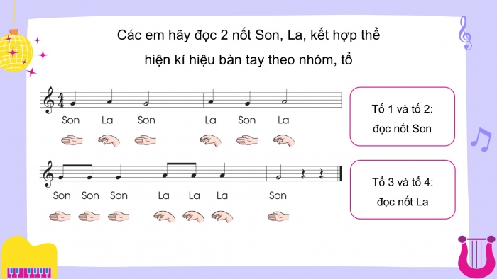 Giáo án PPT Âm nhạc 2 cánh diều Tiết 26: Đọc nhạc, Vận dụng – Sáng tạo Thể hiện nhịp điệu bằng ngôn ngữ