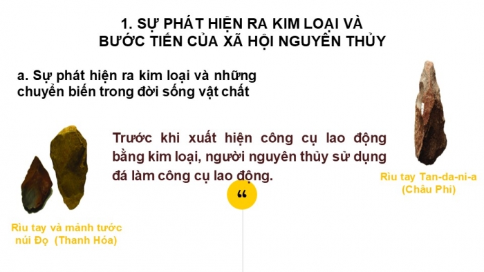 Giáo án PPT Lịch sử 6 kết nối Bài 6: Sự chuyển biến và phân hoá của xã hội nguyên thuỷ