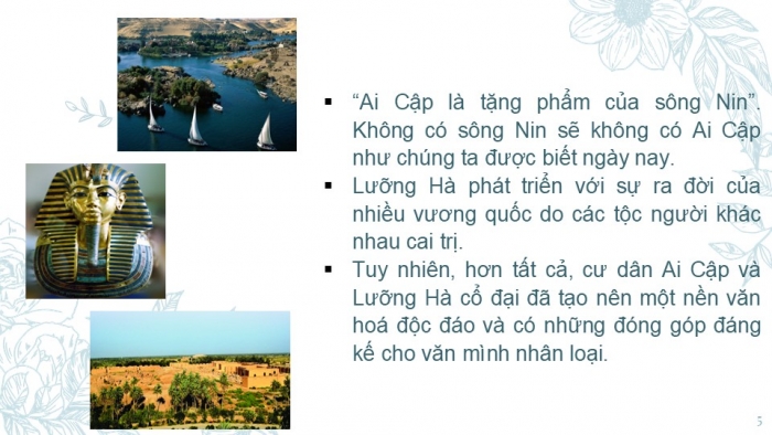 Giáo án PPT Lịch sử 6 kết nối Bài 7: Ai Cập và Lưỡng Hà cổ đại